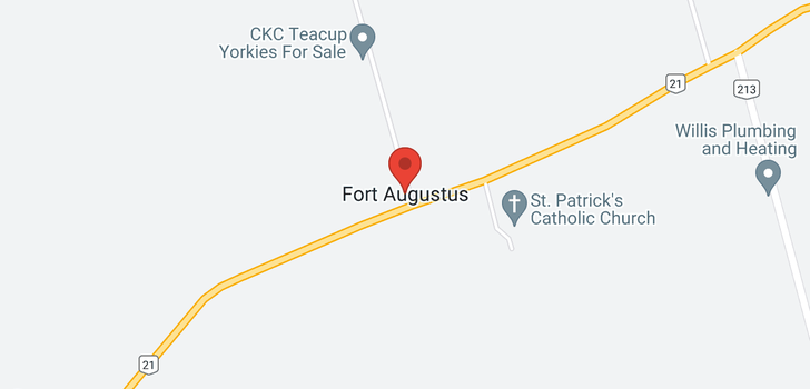 map of 3929 FORT AUGUSTUS Road